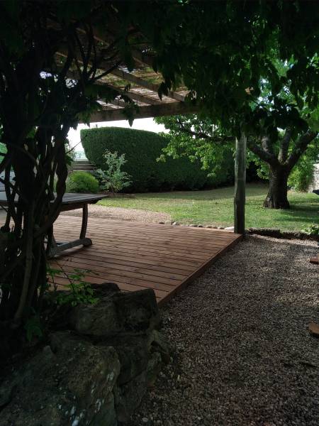 Rénovation d’une terrasse bois en pin autoclave classe 4 à L’Arbresle